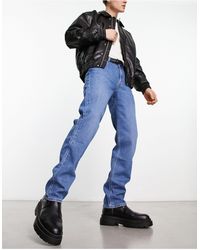Lee Jeans - West - jeans dritti taglio comodo stile anni '90 lavaggio medio - Lyst