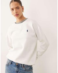 Polo Ralph Lauren - Icon Logo Crew Neck Sweater - Lyst