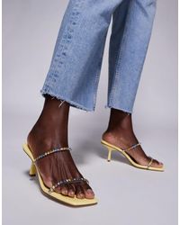 Public Desire - – suvi – verzierte riemchen-sandaletten - Lyst