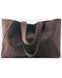 Pull&Bear - Canvas Tote Bag - Lyst