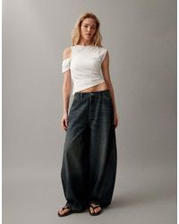Collusion - Xl Balloon Jeans With Twisted Seams - Lyst
