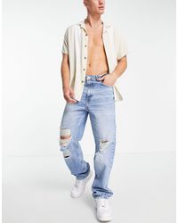 Bershka-Jeans met rechte pijp voor heren | Online sale met kortingen tot  60% | Lyst NL