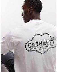 Carhartt - Cloud Heart Back Print T-shirt - Lyst