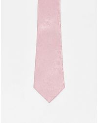 ASOS - Tie With Rose Design - Lyst
