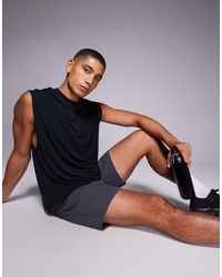 4505 - Quick Dry Performance Jersey Boxy Oversized Lifting Tank - Lyst