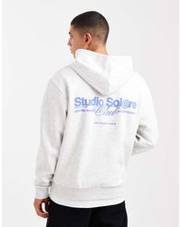 ASOS - Oversized Hoodie With Text Print - Lyst