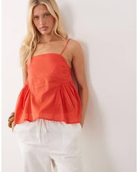ASOS - Ruched Side Cami - Lyst