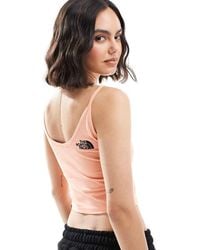 The North Face - Top Corto De Tirantes Exclusivo En Asos De - Lyst