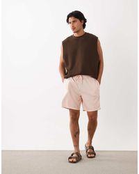 ASOS - Oversized Ribbed Short - Lyst