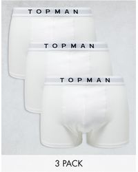 TOPMAN - 3 Pack Trunks - Lyst