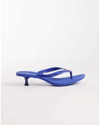 Polo Ralph Lauren - Polo Play Kitten Heel Thong Sandal - Lyst