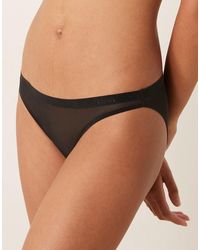 Calvin Klein - Shapewear Mesh Bikini Briefs - Lyst