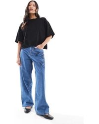 Miss Selfridge - – weite jeans - Lyst
