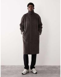 ASOS COLLECTIVE - Oversized Wool Blend Overcoat - Lyst