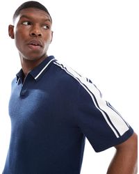 Hollister - – adrettes strick-polohemd - Lyst