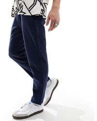 SELECTED - Pantalon ajusté fuselé en lin mélangé - Lyst