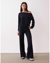 Mango - Centollo Knitted Straight Trouser Co-ord - Lyst