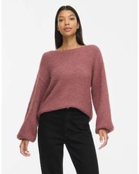 Vila - Knitted Pullover - Lyst