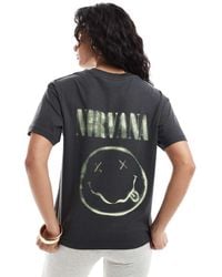 JJXX - Boxy T-shirt With Nirvana Print - Lyst