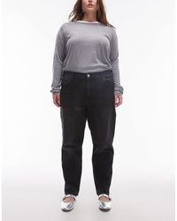 Mango - Curve – locker geschnittene mom-jeans - Lyst