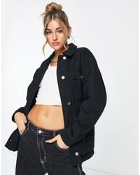 TOPSHOP Co-ord Oversized Utility Shacket With Front Pockets - Multicolor