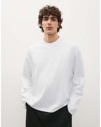 Bershka - Boxy Long Sleeve T-Shirt - Lyst
