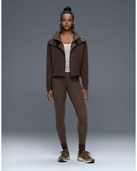 Oysho - High-rise Compressive Core-control Ankle-length leggings - Lyst