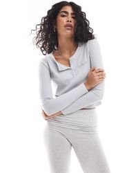 Hollister - – geripptes oberteil - Lyst
