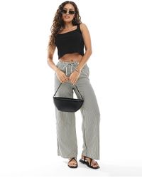 New Look - – gestreifte hose - Lyst