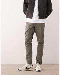 ASOS - Slim Pull On Trousers - Lyst