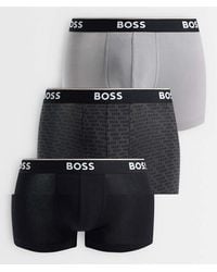 BOSS - Revive 3-Pack Trunks - Lyst