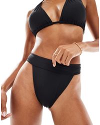 Vero Moda - Mix And Match High Waisted Brazilian Bikini Bottoms - Lyst