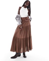Stradivarius - – maxirock - Lyst