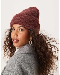 ASOS - Berretto Bordeaux - Lyst
