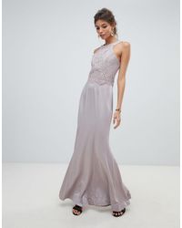 little mistress sheer overlay wedding dress with lace detail