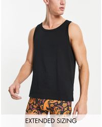ASOS - – pyjama, bestehend aus trägertop und engen boxershorts - Lyst