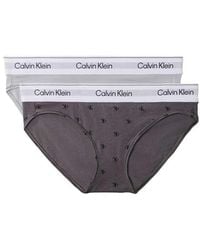 Calvin Klein - Icon Cotton Modal Bikini Brief 2pk - Lyst