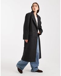 ASOS - Oversized Dad Coat - Lyst
