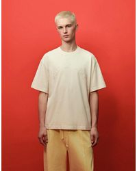 Bershka - Short Sleeve Out Of Core Patch T-shirt - Lyst