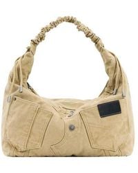 Desigual - Large Denim Bag - Lyst