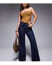 River Island - Relaxed Flare Jean - Lyst