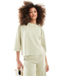 Y.A.S - Jersey Knit Oversized T-shirt Co-ord - Lyst