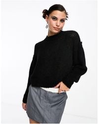 Collusion - Knitted Crew Neck Jumper - Lyst