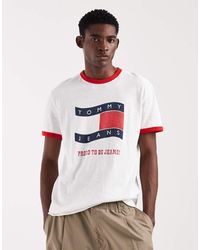 Tommy Hilfiger - Ringer T-Shirt - Lyst