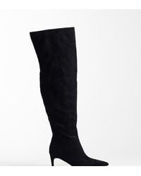 Public Desire - Ellen Pointed Toe Heeled Knee Boots - Lyst