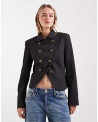 ASOS - Shrunken Drummer Style Jacket - Lyst
