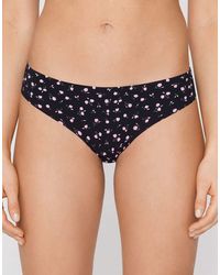Tezenis - Laser-Cut Microfibre Brazilian Briefs - Lyst