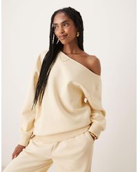 ASOS - – schulterfreies sweatshirt - Lyst