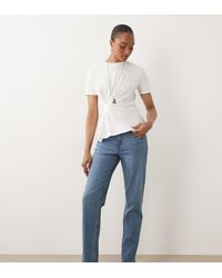 ASOS - Asos Design Tall Slim Fit Mom Jeans - Lyst