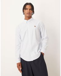 Abercrombie & Fitch - Chemise oxford à manches longues et rayures - Lyst